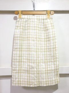 Affordable yellow checkered skirt For Sale Carousell Philippines
