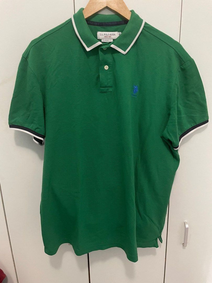 Us Polo Assn Classic Fit 2XL (Category: Tshirts & Polo Shirts ) located in General Trias. Submitted by bella1026 (Listing ID 1322424243, Image 1). Description: Preloved Us Polo Assn Classic Fit Green Size 2XL .