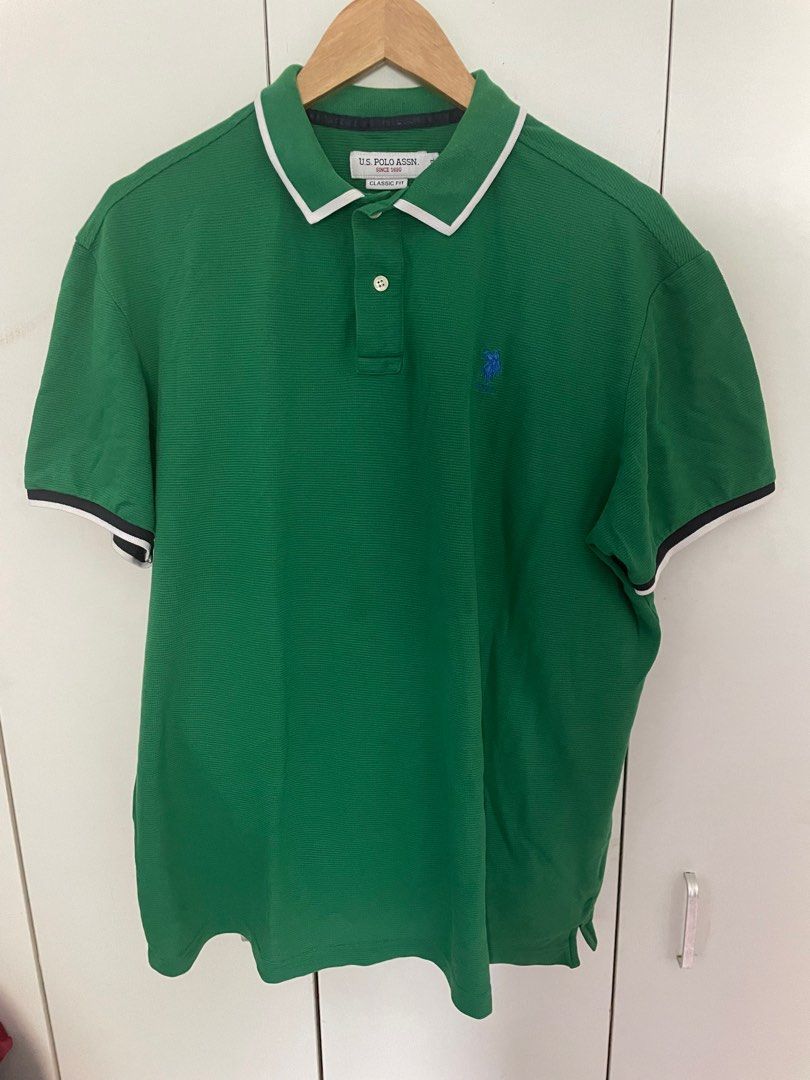 Us Polo Assn Classic Fit 2XL (Category: Tshirts & Polo Shirts ) located in General Trias. Submitted by bella1026 (Listing ID 1322424243, Image 2). Description: Preloved Us Polo Assn Classic Fit Green Size 2XL .