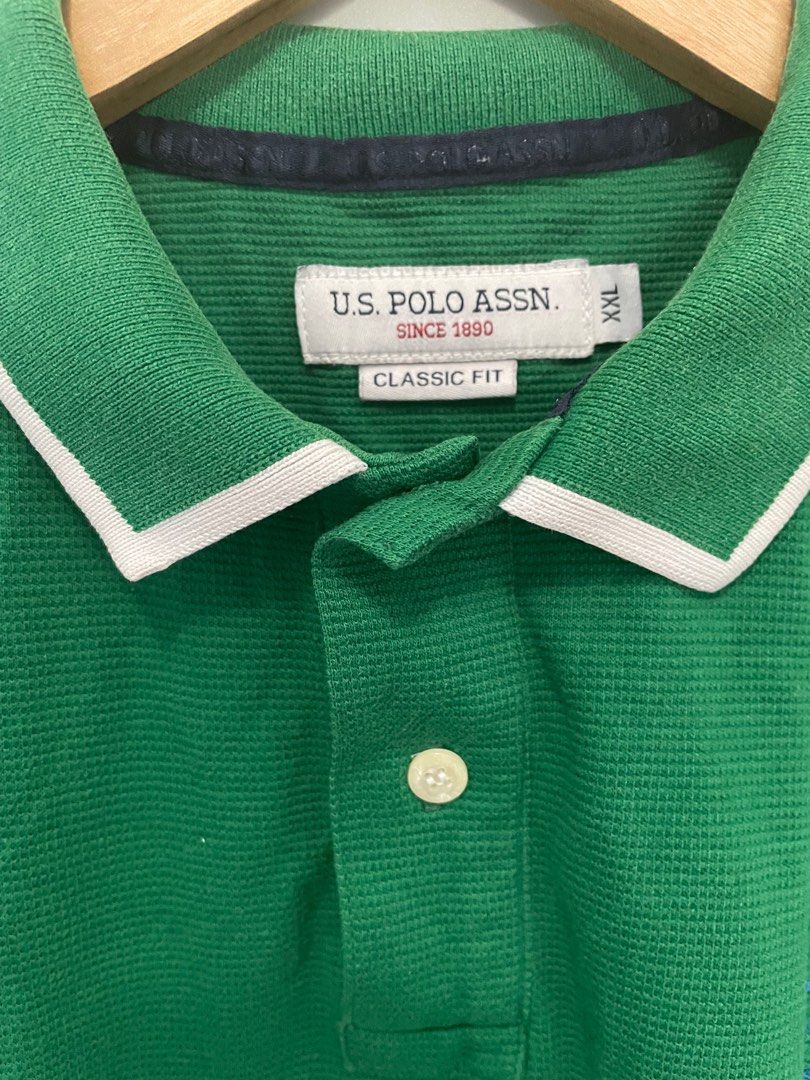 Us Polo Assn Classic Fit 2XL (Category: Tshirts & Polo Shirts ) located in General Trias. Submitted by bella1026 (Listing ID 1322424243, Image 3). Description: Preloved Us Polo Assn Classic Fit Green Size 2XL .