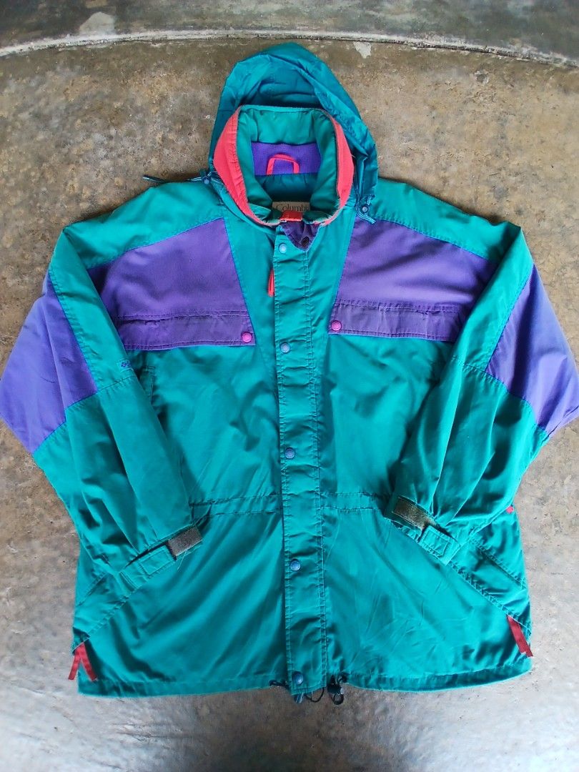 Vintage columbia windbreaker discount