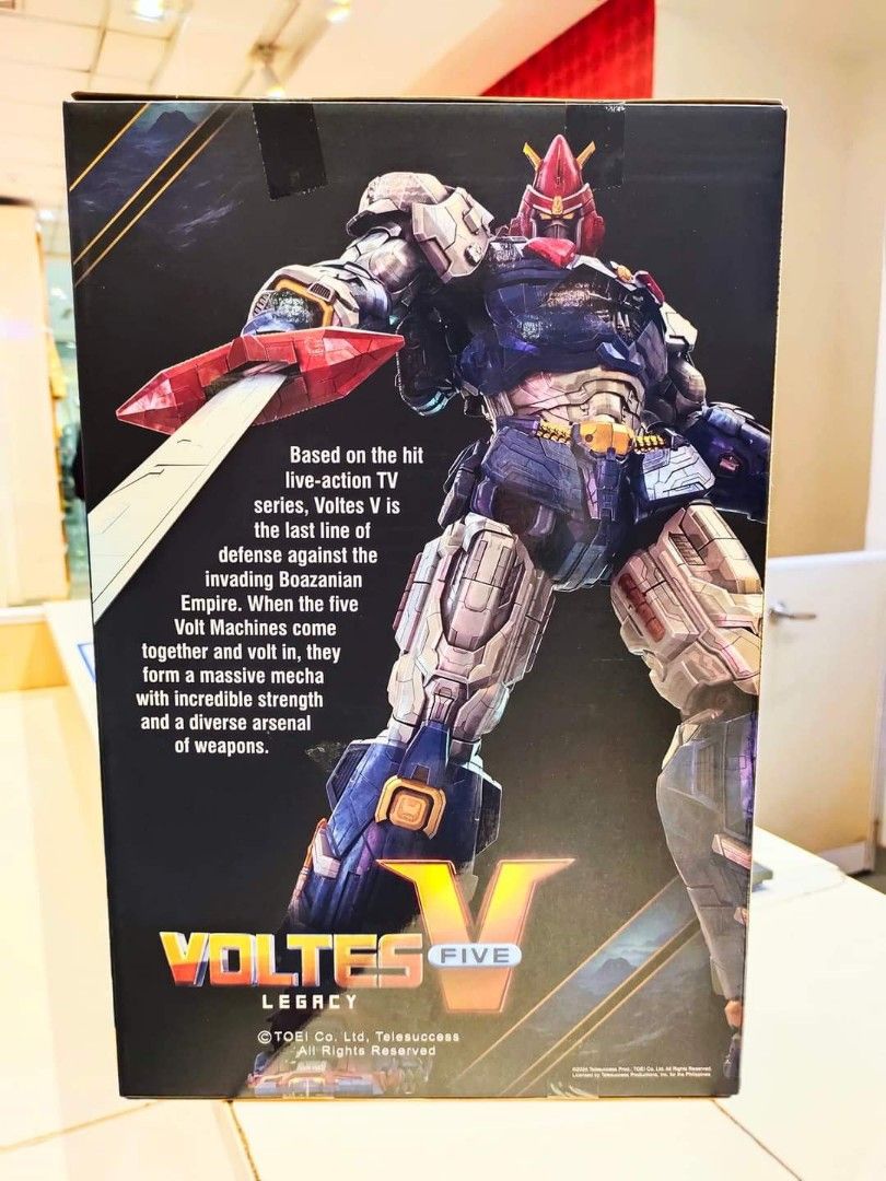 Voltes Five Lego (Category: Lego & Building Sets) located in Caloocan City. Submitted by ryanpaulpalomado (Listing ID 1322552315, Image 3). Description: +FOR SALE+ P2,900 Brand New Seald Voltes Five Lego Complete and Seald kayo na po Magbuo.. Location : Bagong Barrio Caloocan South..