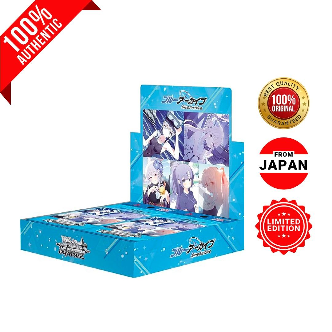 Weiss Schwarz Booster: Blue Archive (box) | TWS22055A000, Hobbies & Toys,  Memorabilia & Collectibles, Fan Merchandise on Carousell