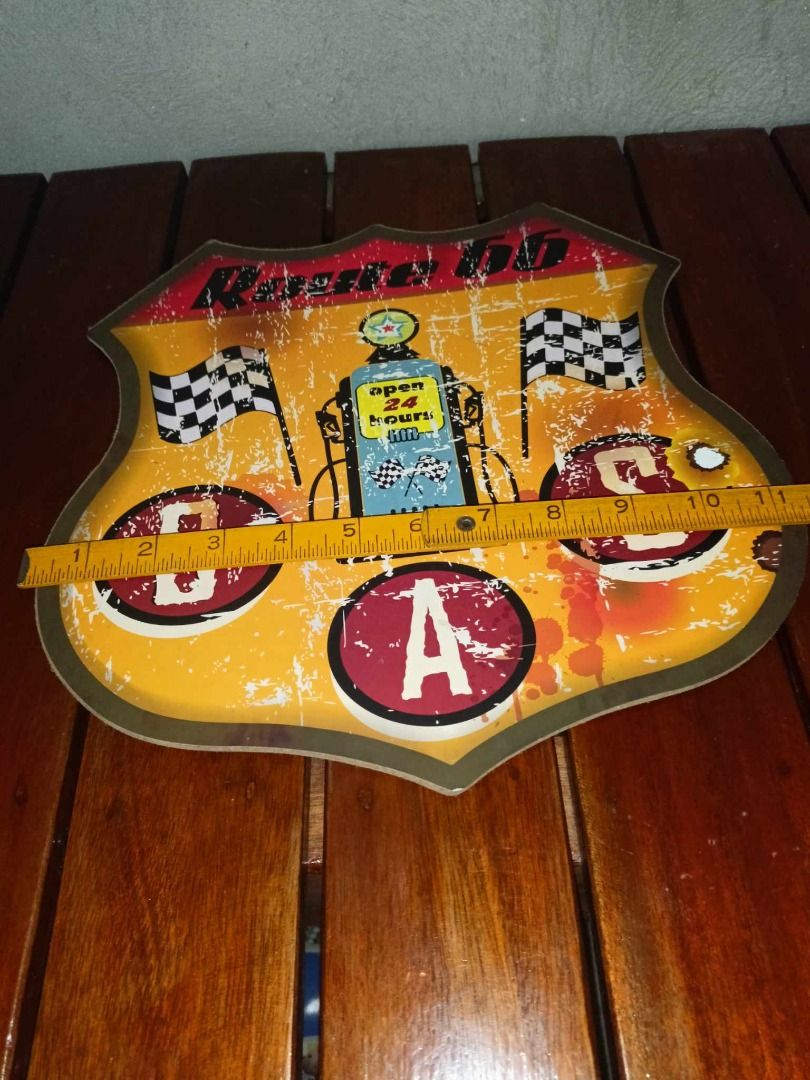 WOOD SIGNAGE-FOR DISPLAY ONLY, Hobbies & Toys, Memorabilia ...