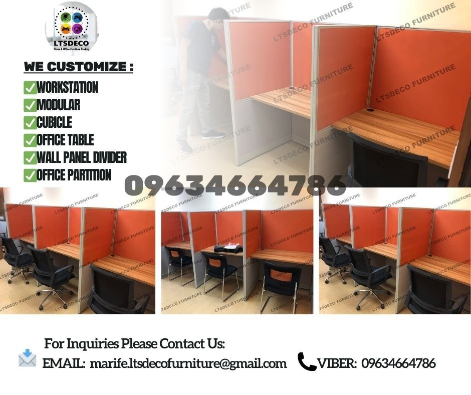 WORKSTATION CALL CENTER TABLES OFFICE PARTITION FURNITURE SUPPLY ...