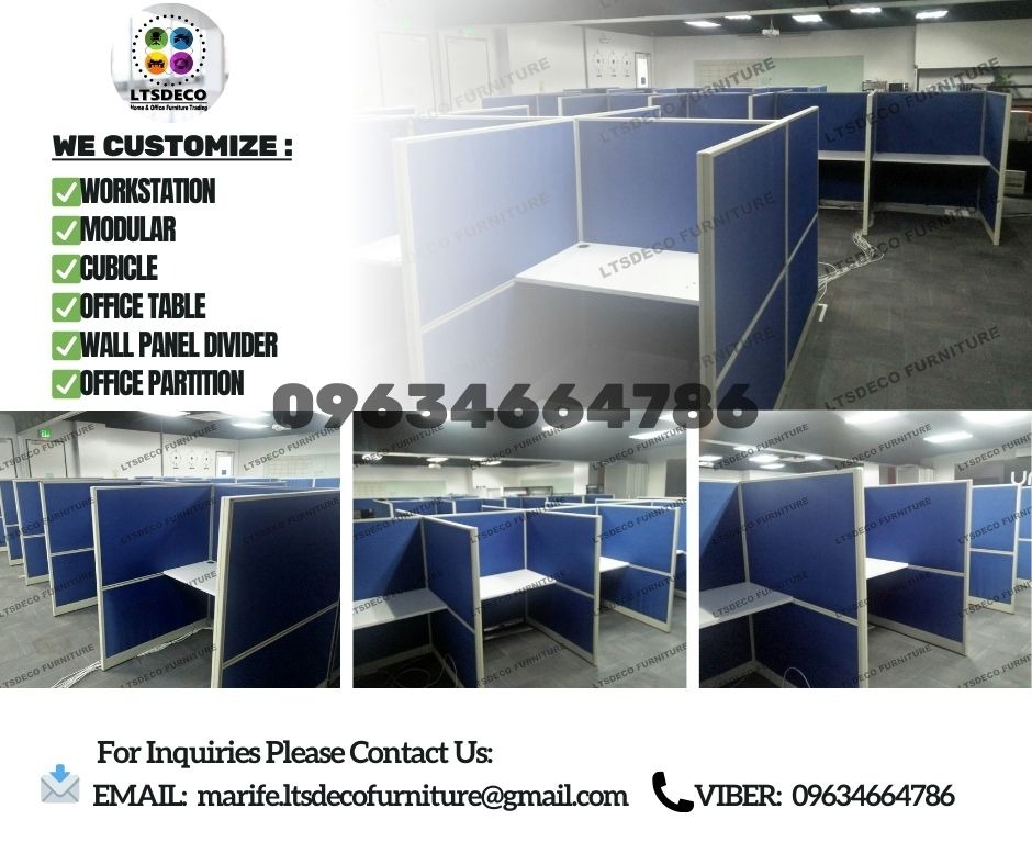 WORKSTATION CALL CENTER TABLES OFFICE PARTITION FURNITURE SUPPLY ...