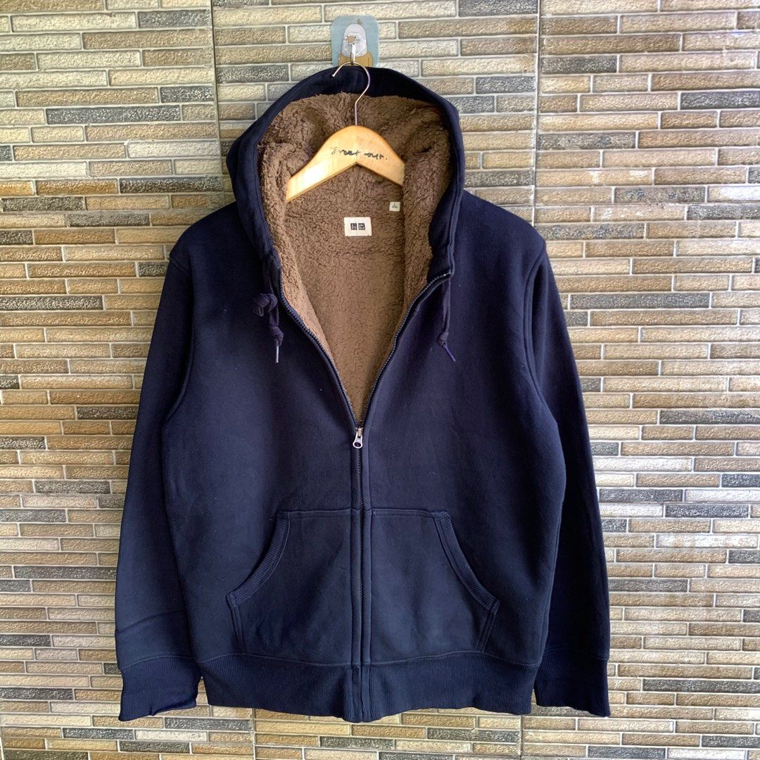 Zip Hoodie Uniqlo Sherpa