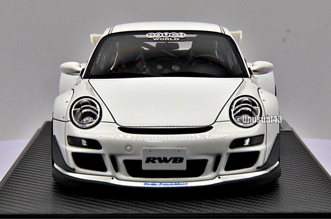 1/18 Ignition Model RWB 997 GT3 White Porsche, Hobbies