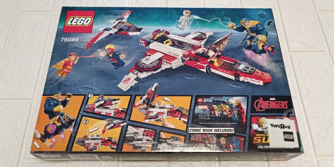 全新未開盒LEGO 76049 Avenjet Space Super Heroes 超級英雄