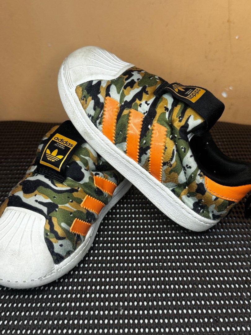 Adidas camo shoes kids top