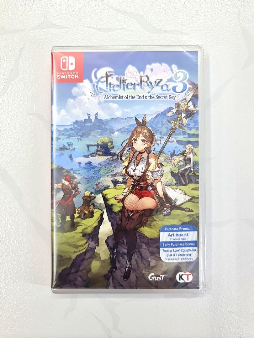 Atelier Ryza Alchemist of the End the Secret Key *Brand New