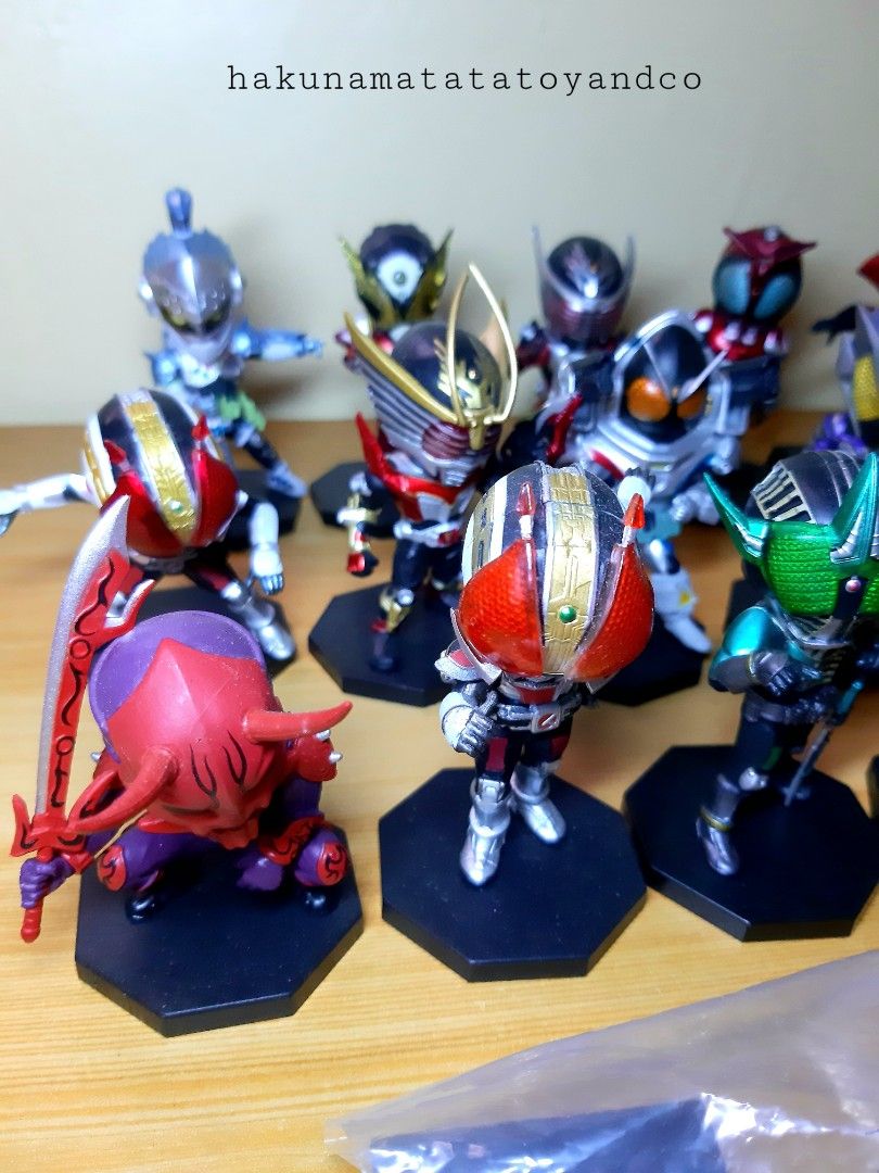 Bandai Kamen Rider Deformation Figure WCF (Category: Figurines & Statues) located in Cavite. Submitted by hakunamatatatoyandcollectibles (Listing ID 1322656708, Image 3). Description: ❗❗sell per piece ❗❗ Bandai Kamen Rider Deformation Figure WCF no box preloved Japan imported items What you see is what you get (WYSIWYG) As is Authentic items Good condition items.