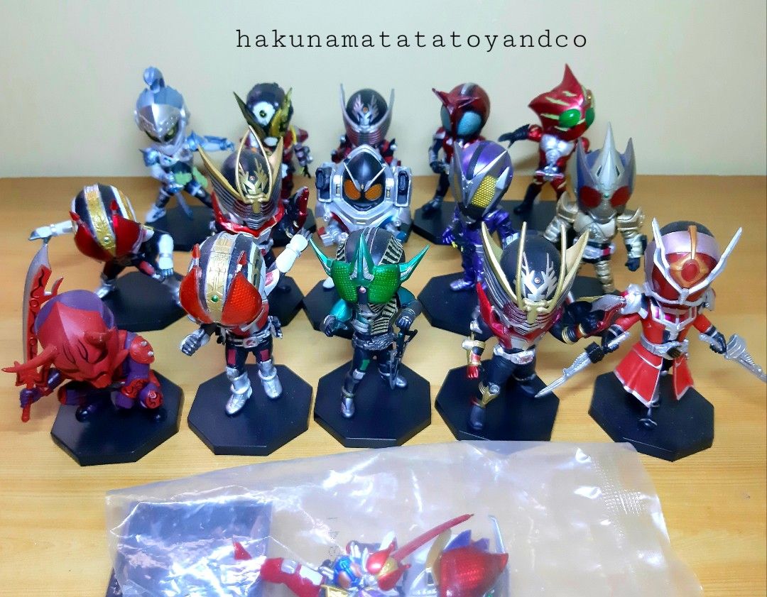 Bandai Kamen Rider Deformation Figure WCF (Category: Figurines & Statues) located in Cavite. Submitted by hakunamatatatoyandcollectibles (Listing ID 1322656708, Image 2). Description: ❗❗sell per piece ❗❗ Bandai Kamen Rider Deformation Figure WCF no box preloved Japan imported items What you see is what you get (WYSIWYG) As is Authentic items Good condition items.