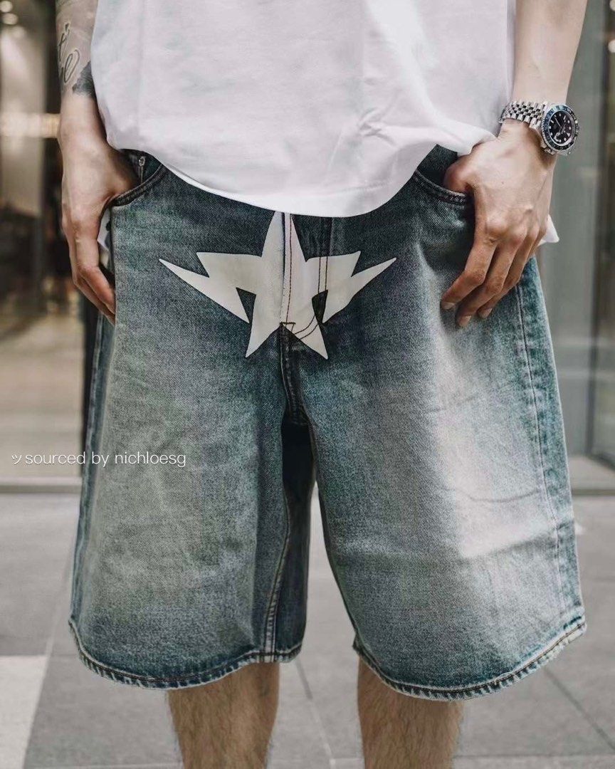 パンツ APE TWIN STA 13OZ DENIM LOOSE FIT SHORTS TWIN STA 13OZ DENIM LOOSE FIT SHORTS – uk.bape.com