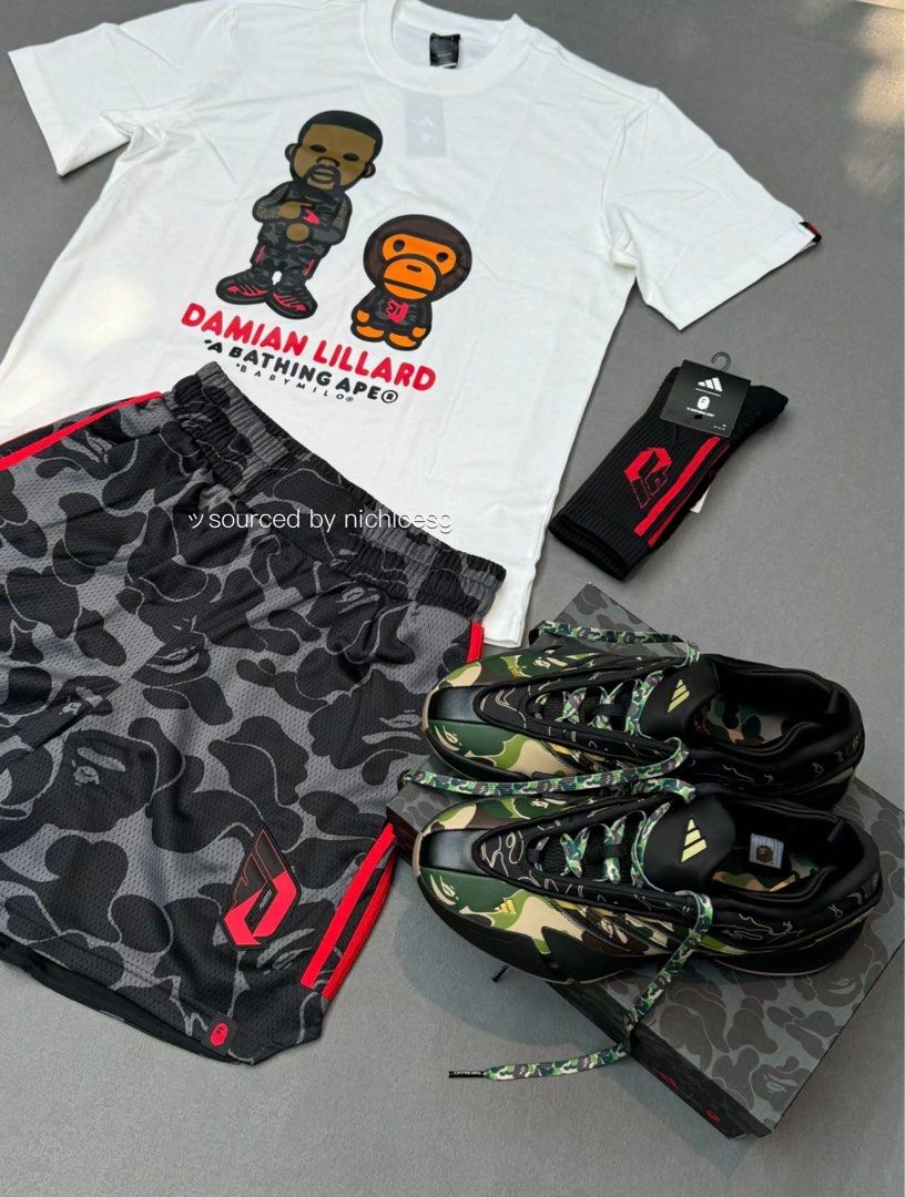 BAPE X ADIDAS DAMIAN LILLARD