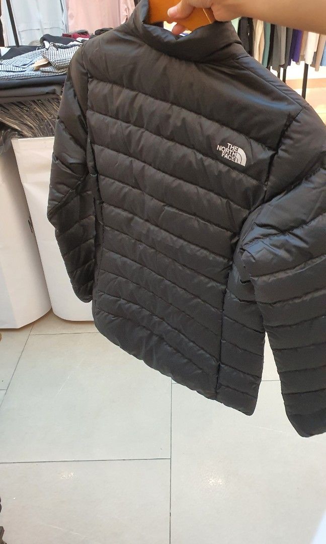 TNF Women S M L The North Face Authentic thin goose down Jacket for layering women s light down jacket puffer jacket