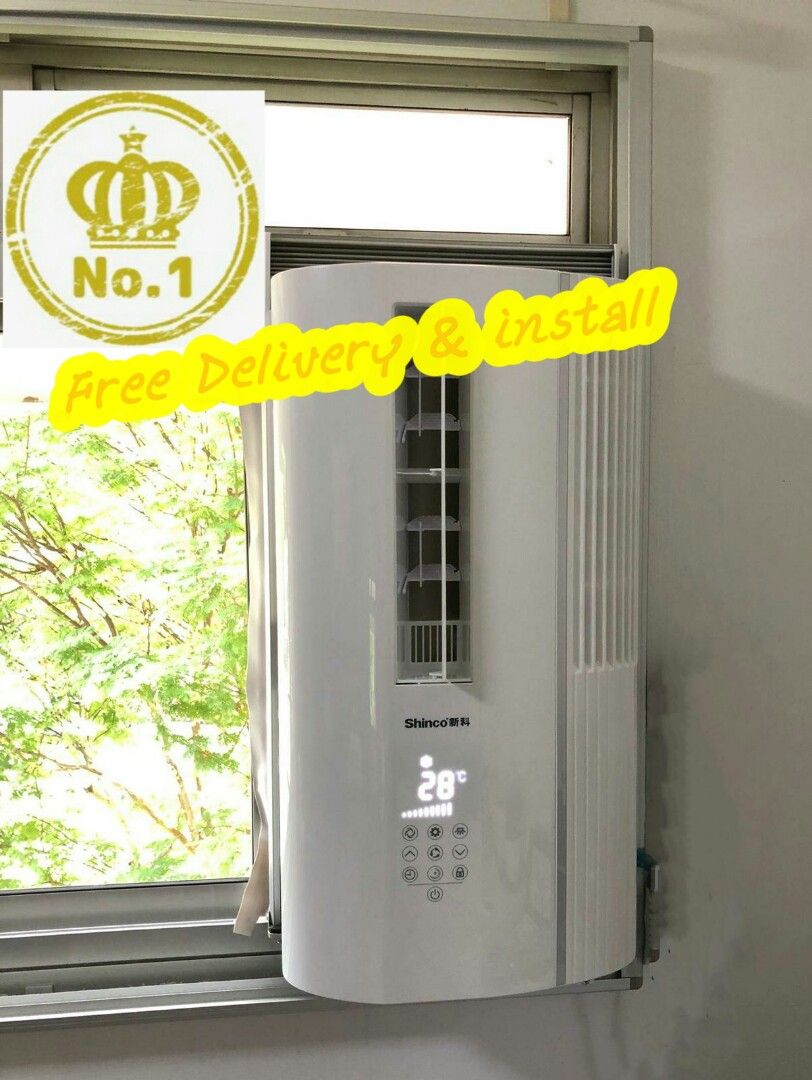 CASEMENT WINDOW AIRCON INVERTER, TV & Home Appliances, Portable Air ...