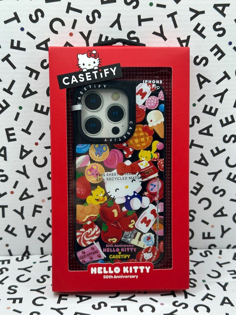 iPhoneアクセサリー HELLO KITTY CASETiFY 50th Anniversary CASETiFY】サンリオのハローキティ50周年を祝うコラボレーションを発表
