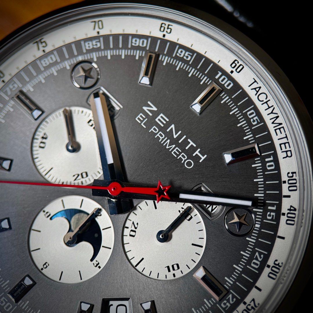 CHEAPEST Zenith El Primero 410 Triple Calendar Moon phase Chronograph LE Luxury Watches on Carousell