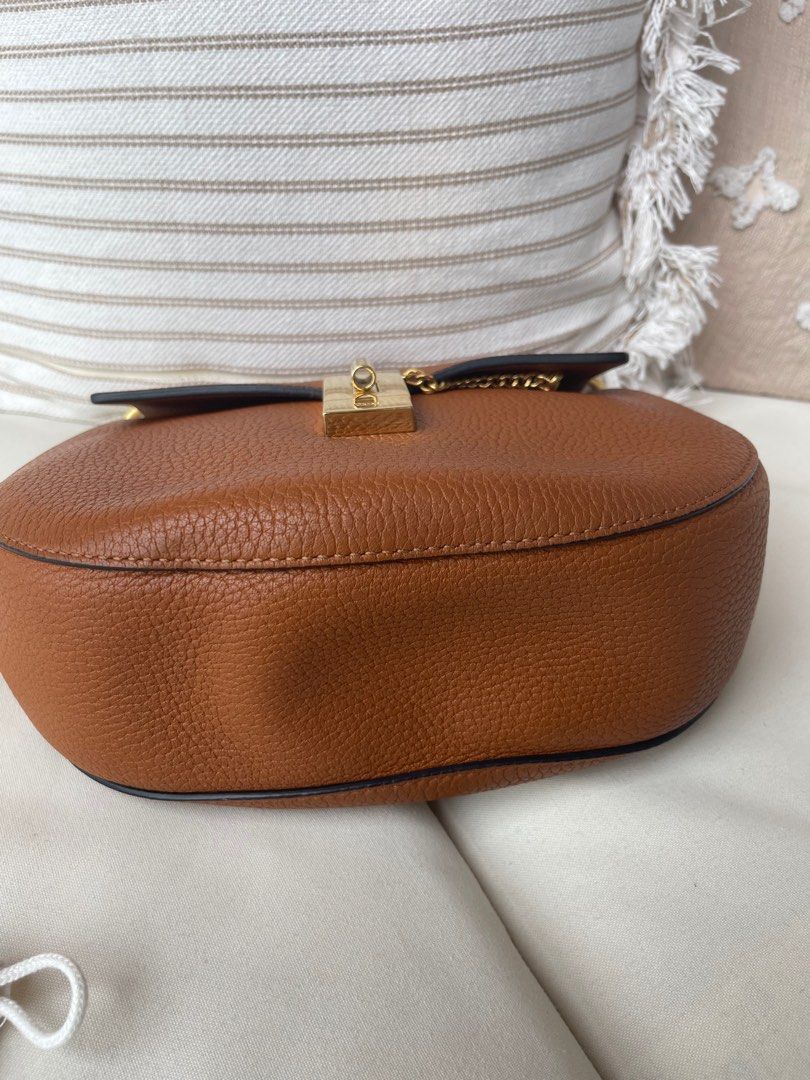 Chloe Drew Bag Tan Small