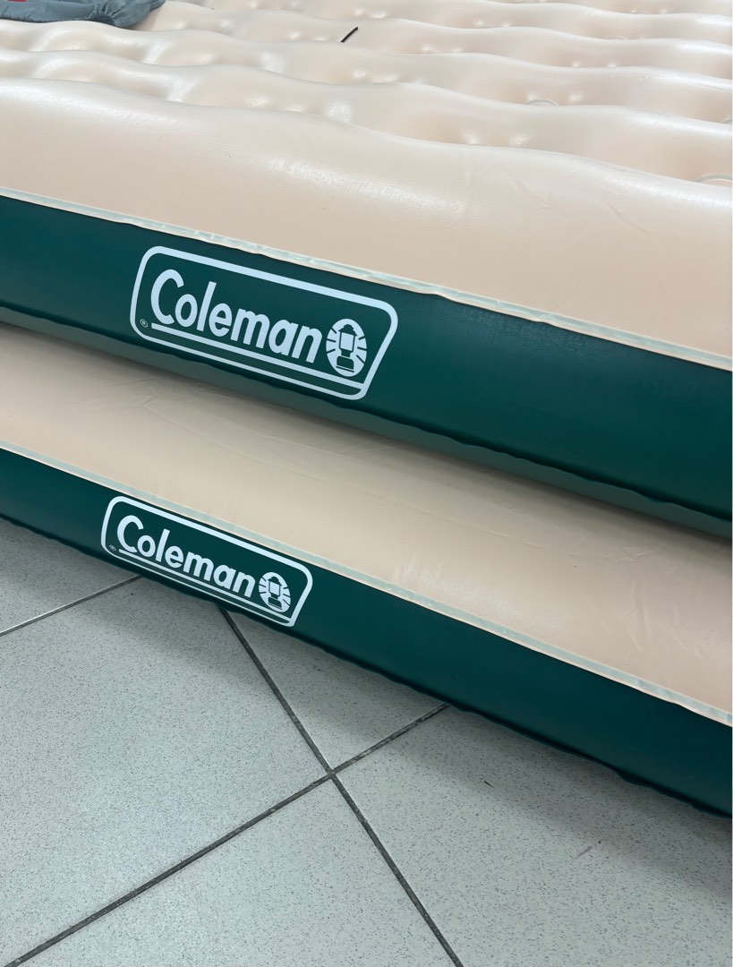 Coleman Double Quickbed with Wrap and Roll storage system