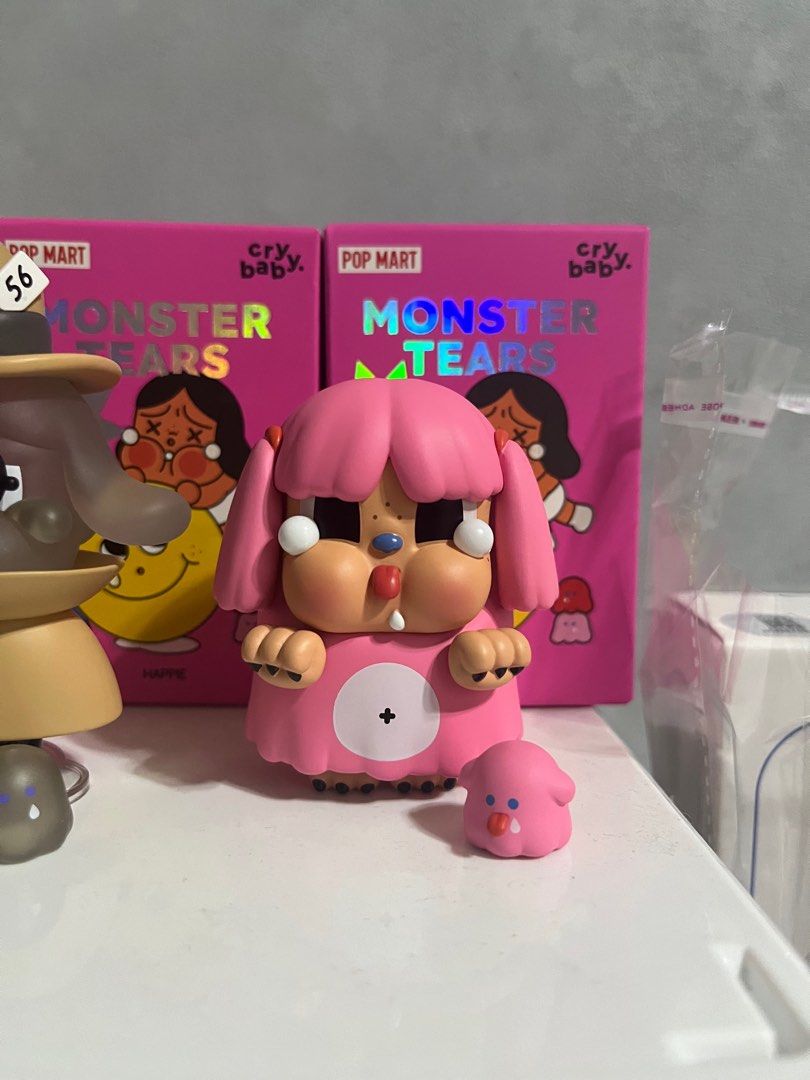 Cry Baby Monster tears (Category: Designer & Blind Box Toys) located in Valenzuela. Submitted by blessmariex (Listing ID 1322691223, Image 2). Description: Unsealed brandnew Complete inclusion 600 each .