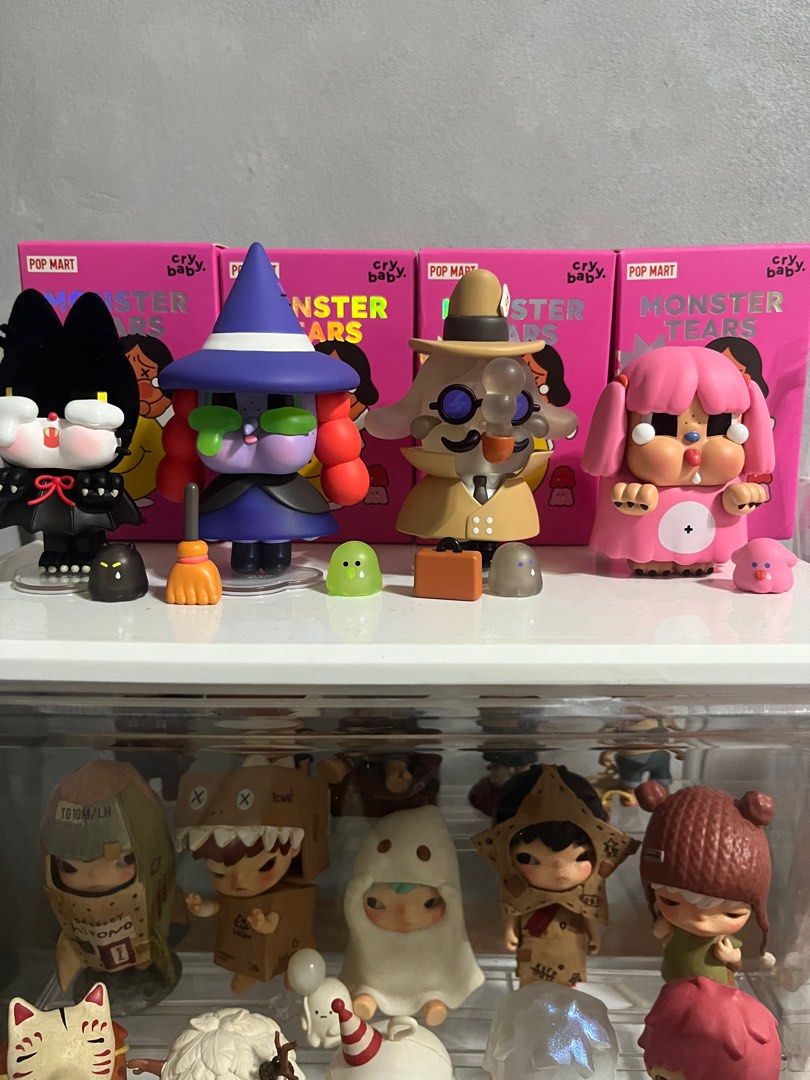 Cry Baby Monster tears (Category: Designer & Blind Box Toys) located in Valenzuela. Submitted by blessmariex (Listing ID 1322691223, Image 1). Description: Unsealed brandnew Complete inclusion 600 each .