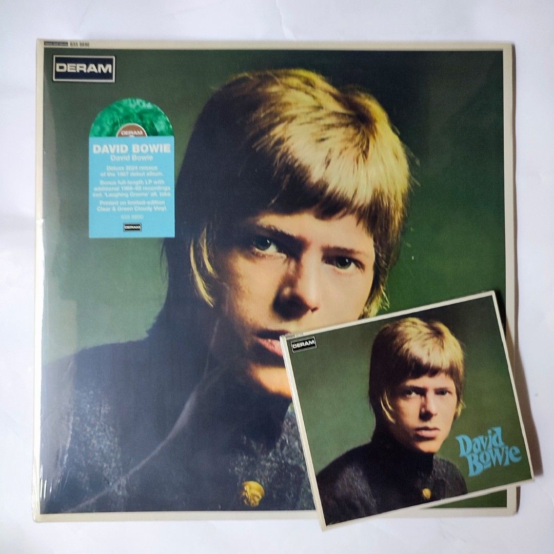 David Bowie (Deluxe Edition) (2x Cream/ Green Swirl Vinyl) CD LP, 興趣及遊戲 ...