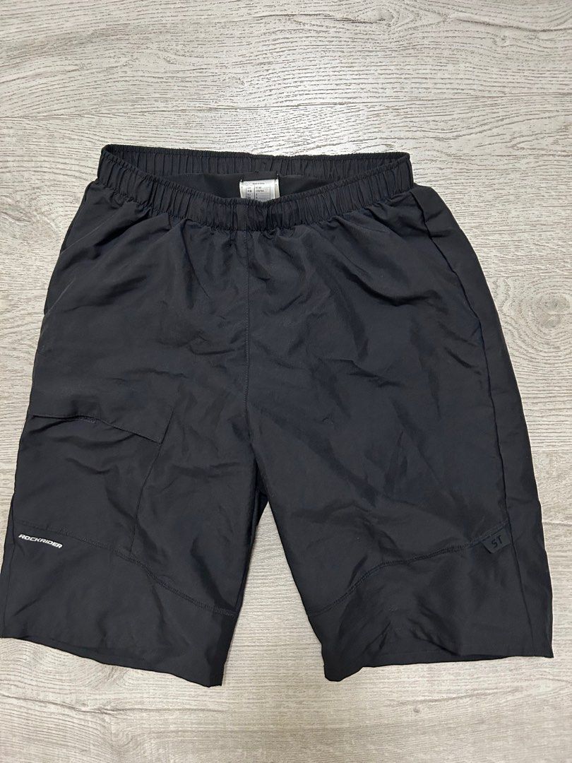 Decathlon MTB Shorts with cushioning Biking Shorts Men s Fashion Activewear on Carousell