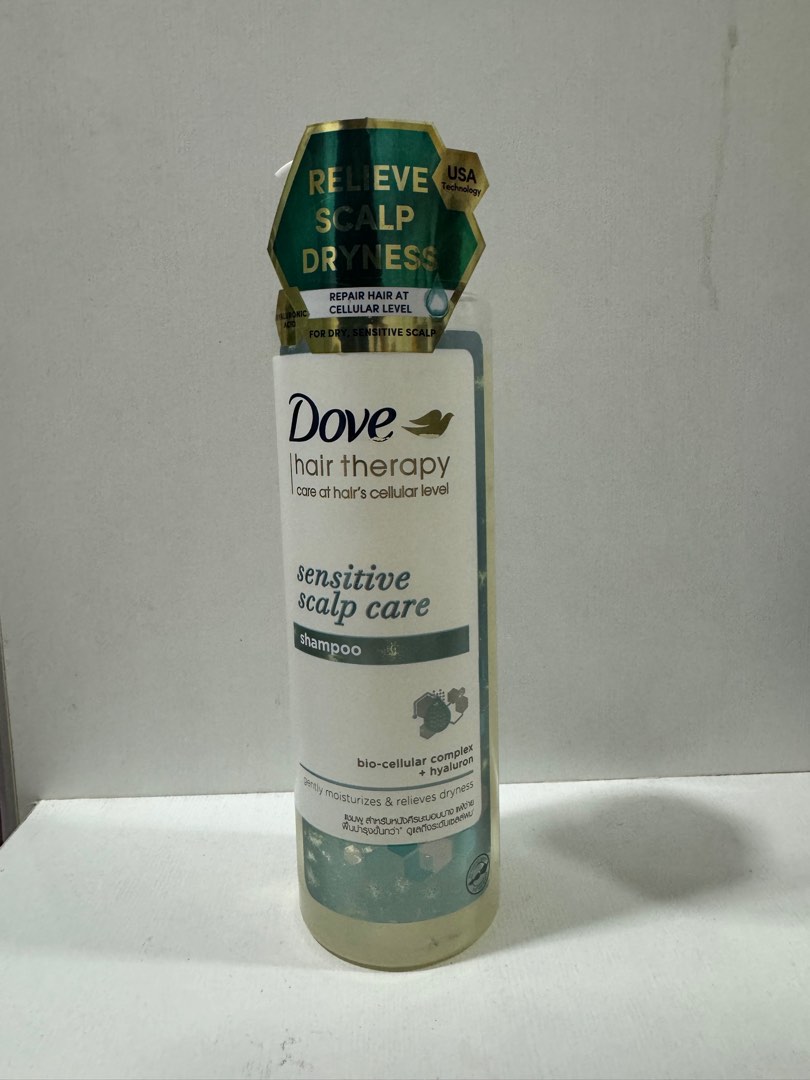 Dove Therapy Sensitive Scalp Care Shampoo 380ml, Beauty & Personal Care ...