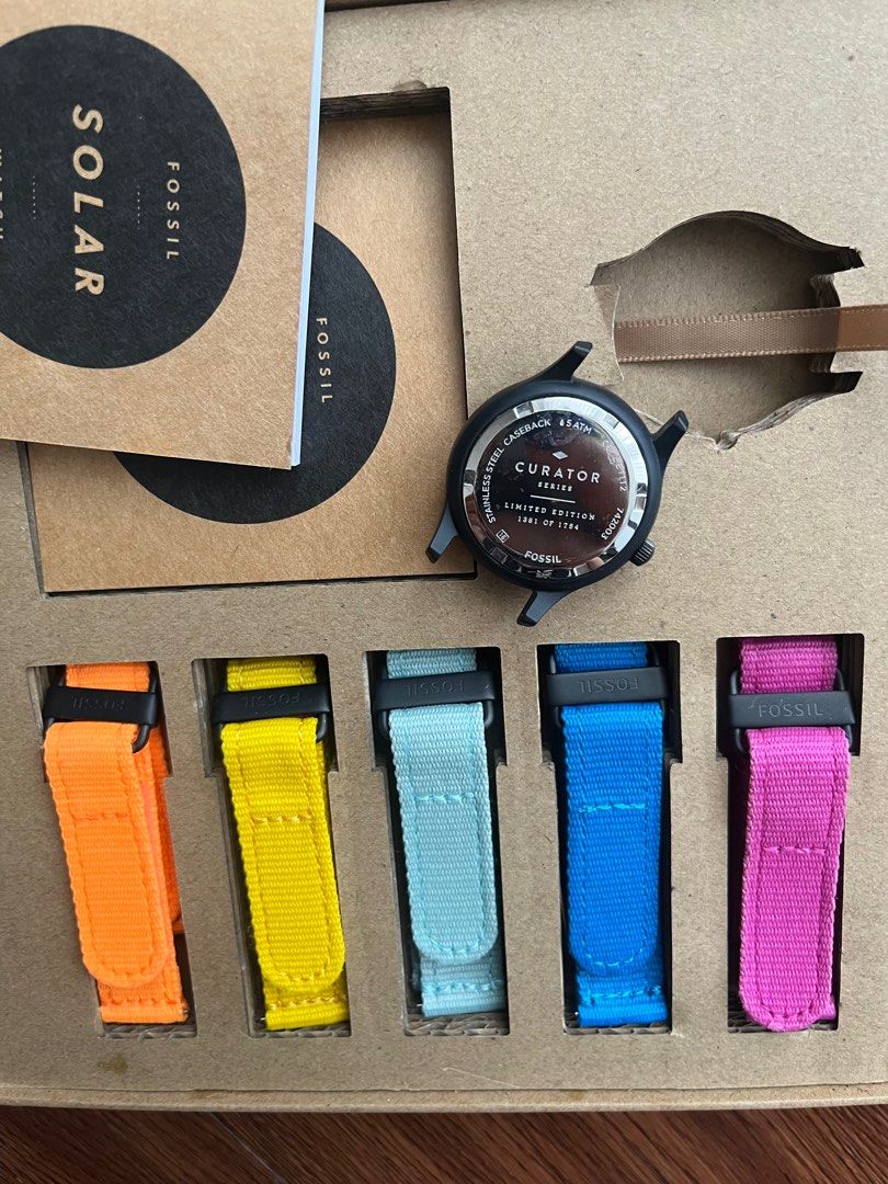 Fossil Solar Watch Limited Edition, Fesyen Wanita, Jam Tangan di