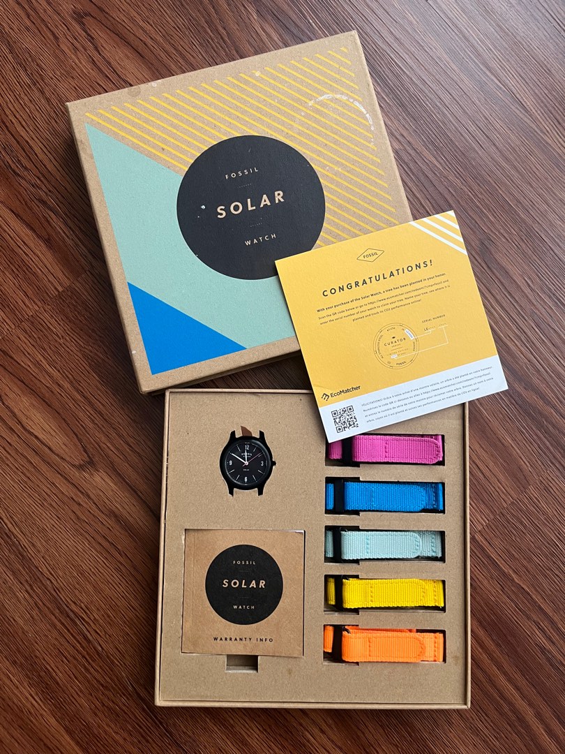 Fossil Solar Watch Limited Edition