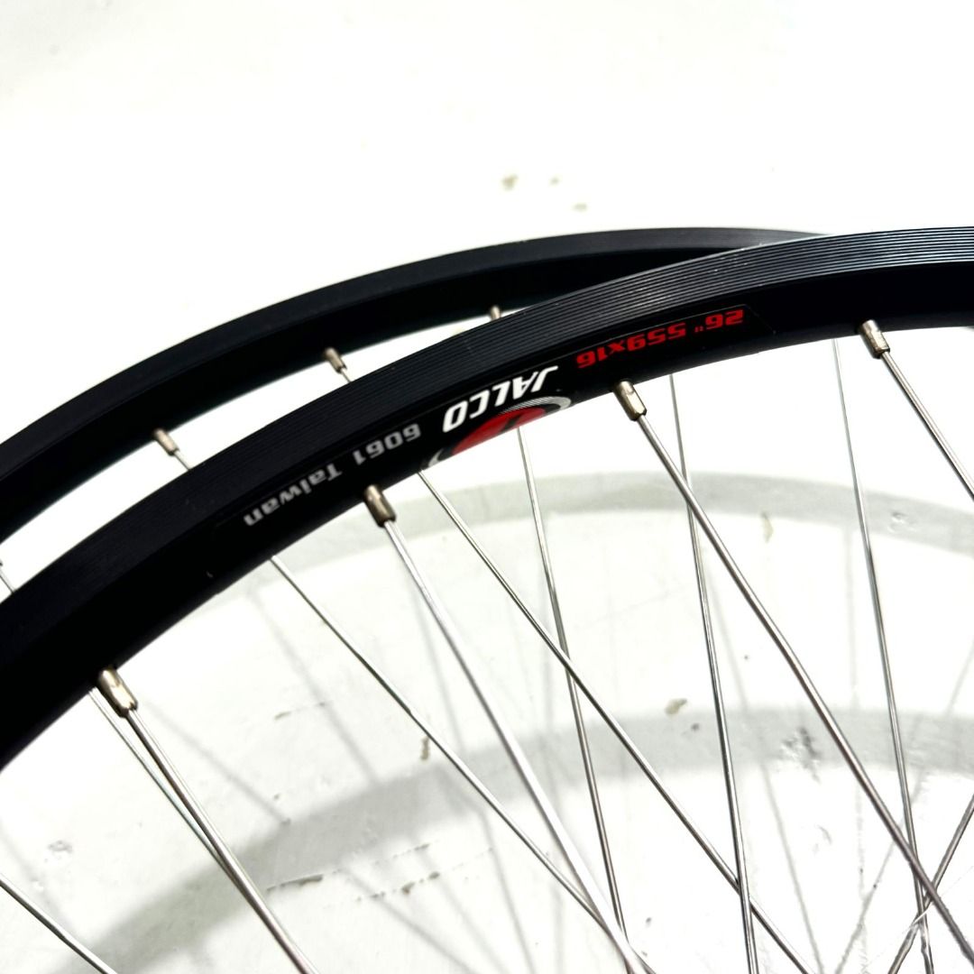 Fuji Jalco 26 Aluminum Wheelset Disc Brake 26inch Rims Mountain Bike MTB