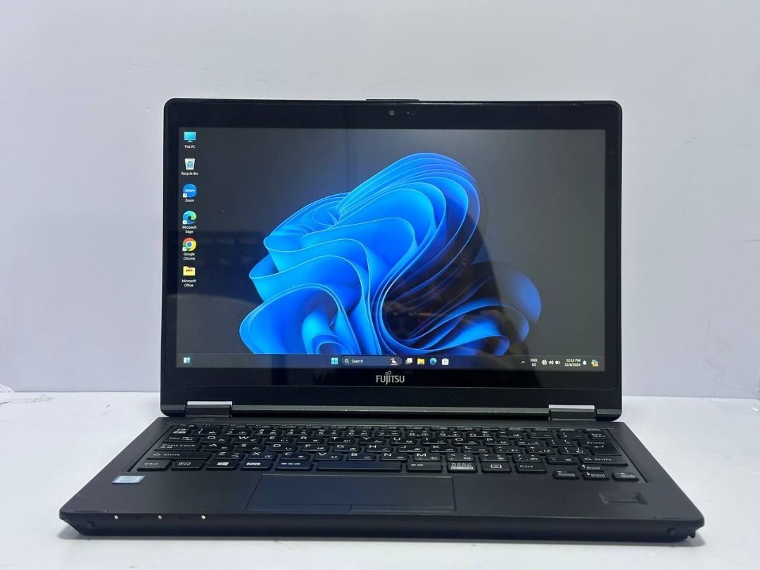 Fujitsu 360 Flip Screen i7 SSD Laptop - Fast Boot Up - Touch Screen ...