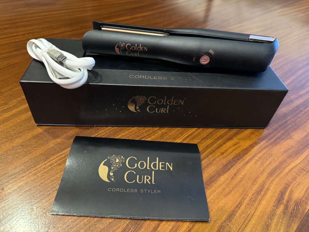Golden Curl Cordless Styler