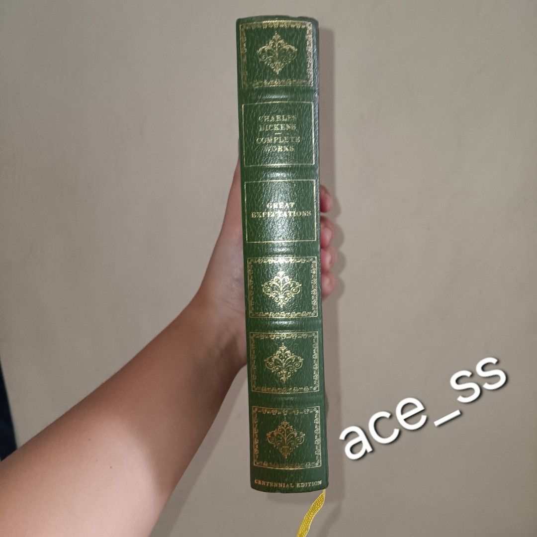 Great Expectations by Charles Dickens (Centennial Edition w/ illustrations) (Category: Storybooks) located in Cavite. Submitted by ace_ss (Listing ID 1322630370, Image 2). Description: HARDBOUND CENTENNIAL EDITION WITH ILLUSTRATIONS INSIDE MINIMAL FLAWS: - minimal tanning on edges - minimal crease on front cover (barely noticeable) NOTE: THERE MAY BE FLAWS OTHER THAN THE STATED ONES. THIS IS A PRE OWNED BOOK PLEASE MANAGE YOUR EXPECTATIONS. Php 3