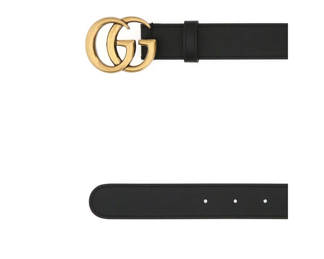 Gucci double g belt womens hot sale