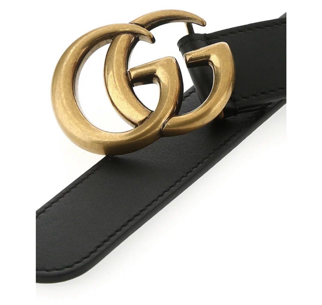 Gucci Double G Buckle Belt Women s Fashion Watches Accessories Belts on Carousell