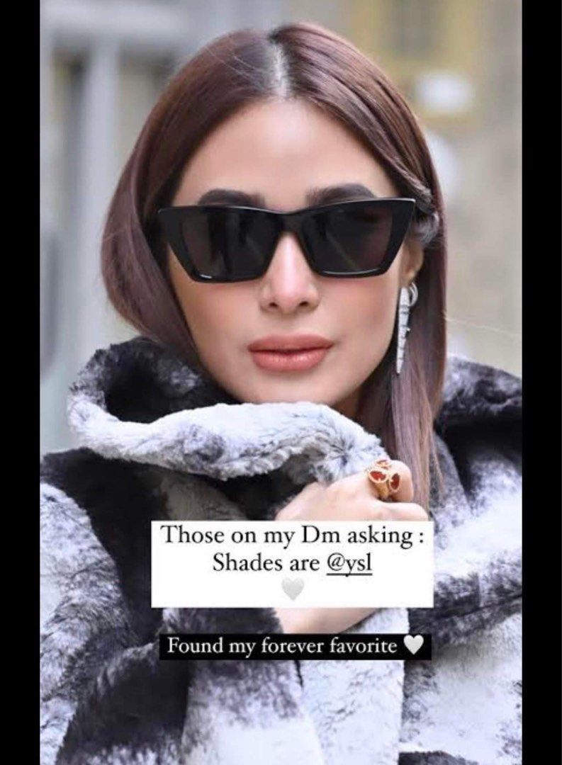 Heart E s shades YSL New Wave SL 276 Mica Shades Women s Fashion Watches Accessories Sunglasses Eyewear on Carousell
