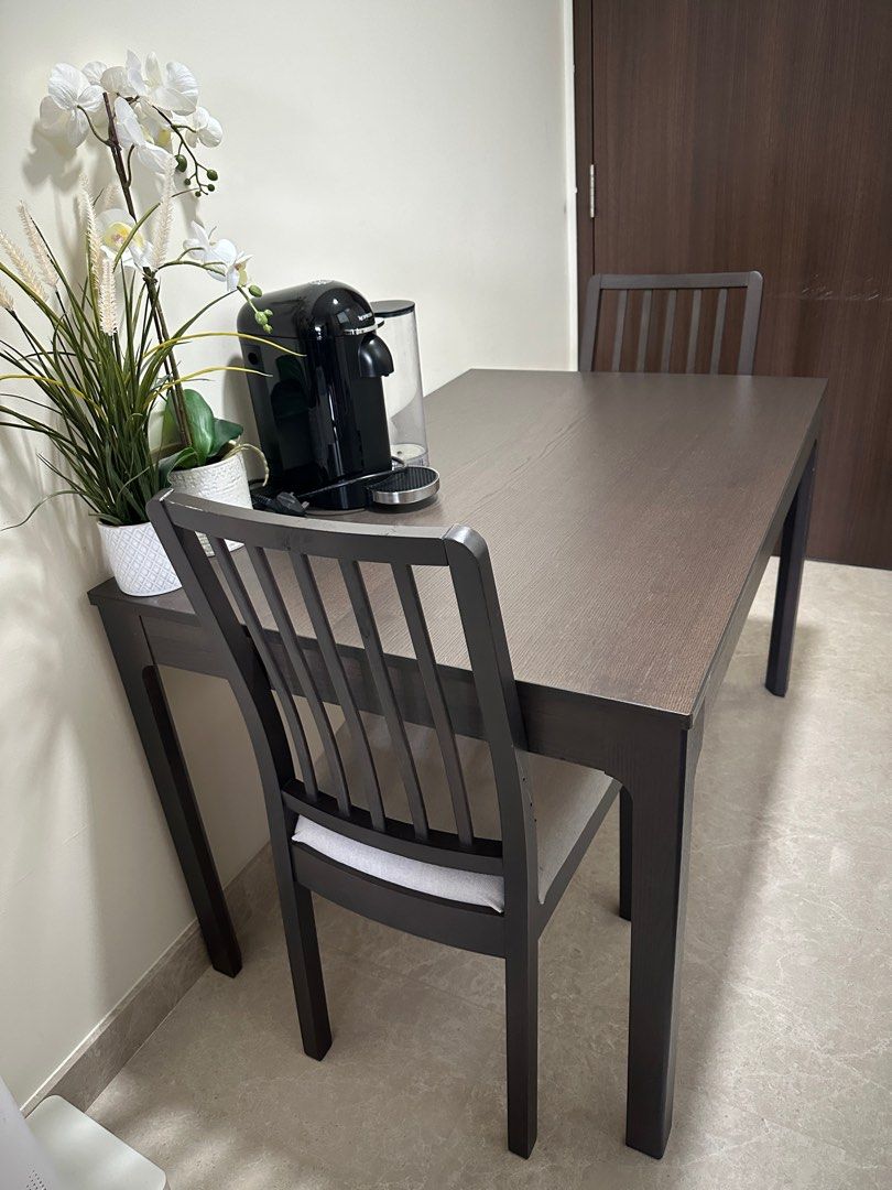 Ekedalen Seater Table And Chairs Ikea IKEA Dining Table Set