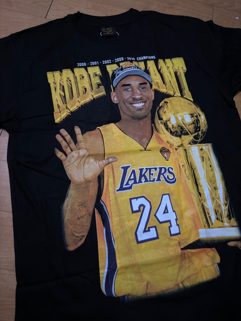 kobe bryant 5 rings shirt