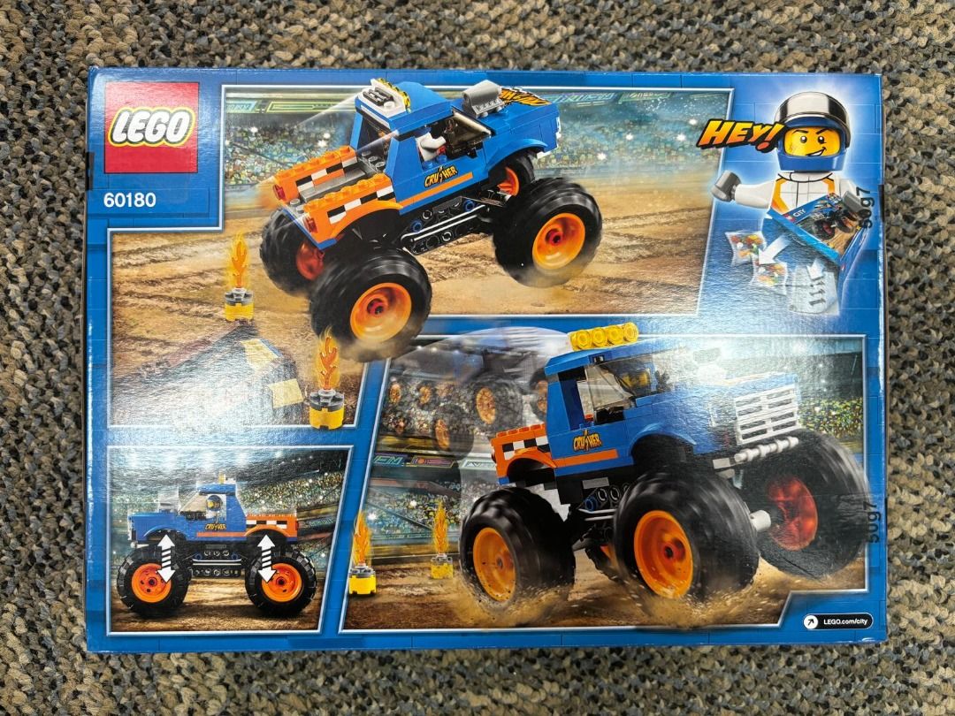 Monster truck lego city new arrivals