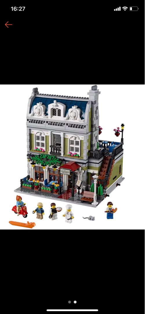 Lego creator expert parisian restaurant cheap