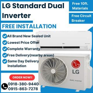 LG STANDARD DUAL INVERTER SPLIT TYPE AIRCON