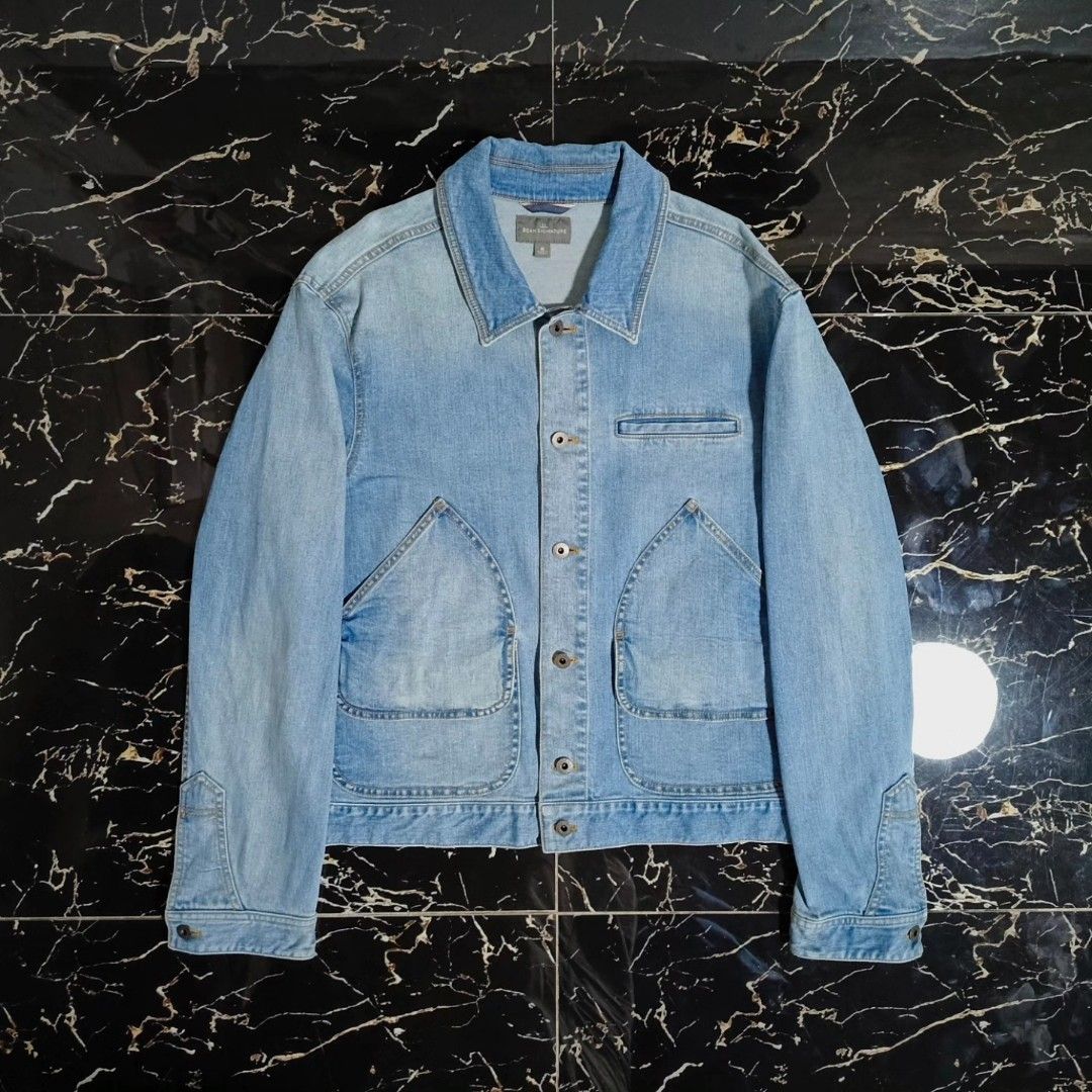 LL Bean Signature Denim Jacket Men s Fashion Coats Jackets and Outerwear on Carousell