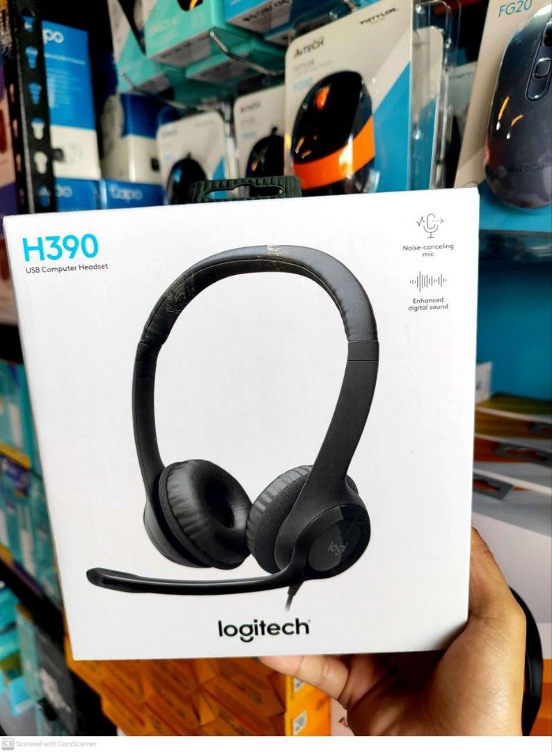 Logitech H390 USB Headset Black (Category: Headphones & Headsets) located in Makati City. Submitted by slaccessoriesshop (Listing ID 1322579846, Image 1). Description: Logitech H390 USB Headset Black 💥 ELECTRONICS, COMPUTER ACCESSORIES AND APPLIANCES 💥 All Items - Original / Brand New / Sealed We issue SALES INVOICE With WARRANTY RECEIPT With TECHNICAL SUPPORT Accepting BULK ORDERS We are OPEN EVERYDAY ! Same Day Delivery DELIVERY - Lalamove (S