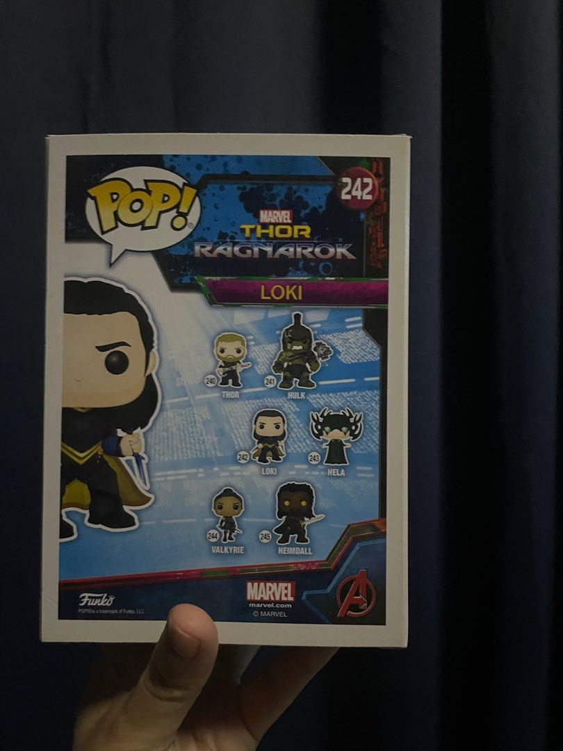 Loki : Thor Ragnarok funko pop (Category: Figurines & Statues) located in Manila. Submitted by gypsypanda_ph (Listing ID 1322587568, Image 3). Description: 🐼 Mint condition! No issues 🐼 Rfs: Decluttering #loki #thor #funkopop #thorragnarok #figurine #collectibles.
