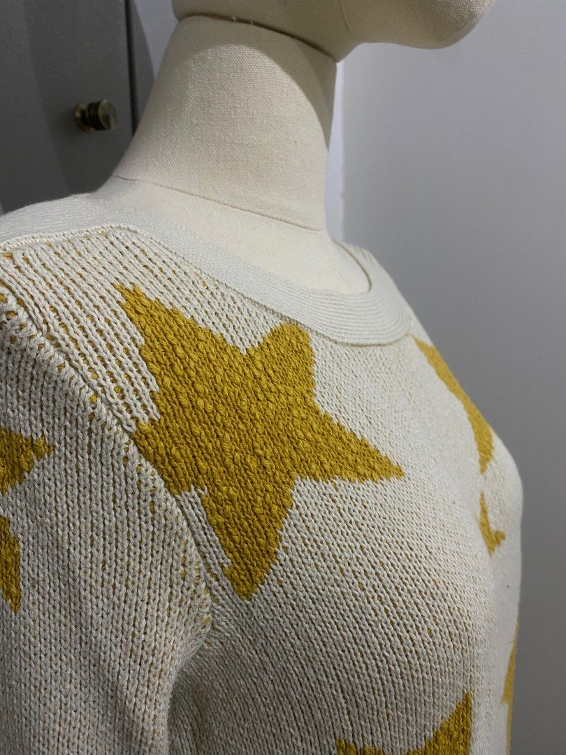 Marled star sweater deals