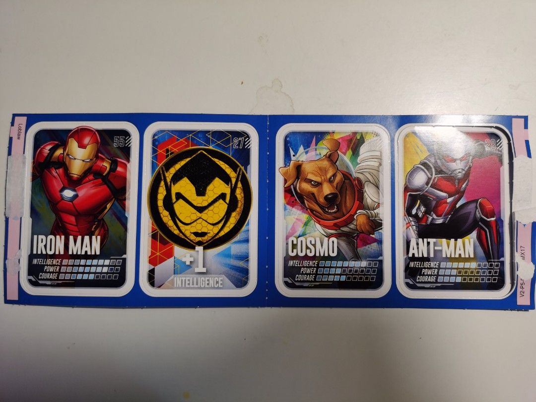 Marvel go on a mission cards (Category: Board Games & Cards) located in Etobicoke. Submitted by sunflower2100 (Listing ID 1322730307, Image 1). Description: $1/each card.