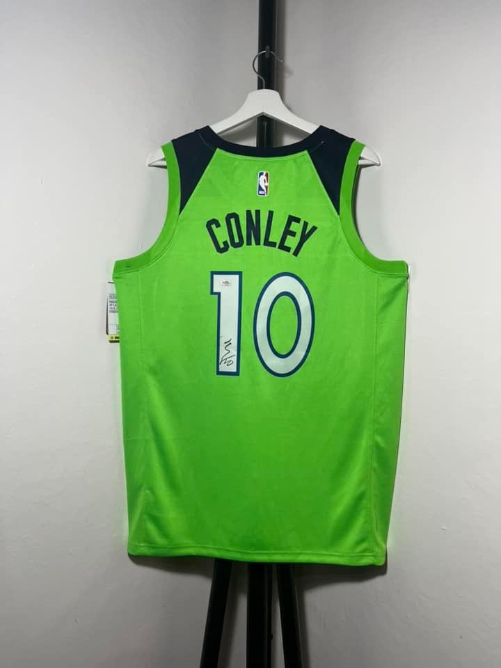 Mike Conley signed Minnesota Timberwolves Jersey (Category: Activewear) located in Mabalacat. Submitted by themeadowstash (Listing ID 1322716382, Image 2). Description: Authenticated by PSA. With PSA hologram sticker. Complete with tags. Size 48 Large. .